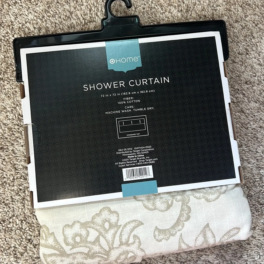 Target Home Shower Curtain NWT